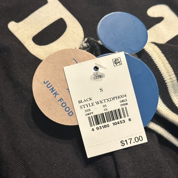 Junk Food Clothing Patriotic Heart Tee NWT - Picture 2 of 12